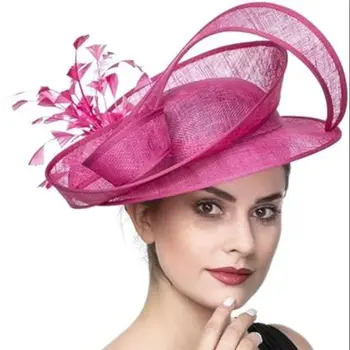 Women’s Multicolor Sinamay Fascinator Hat 1