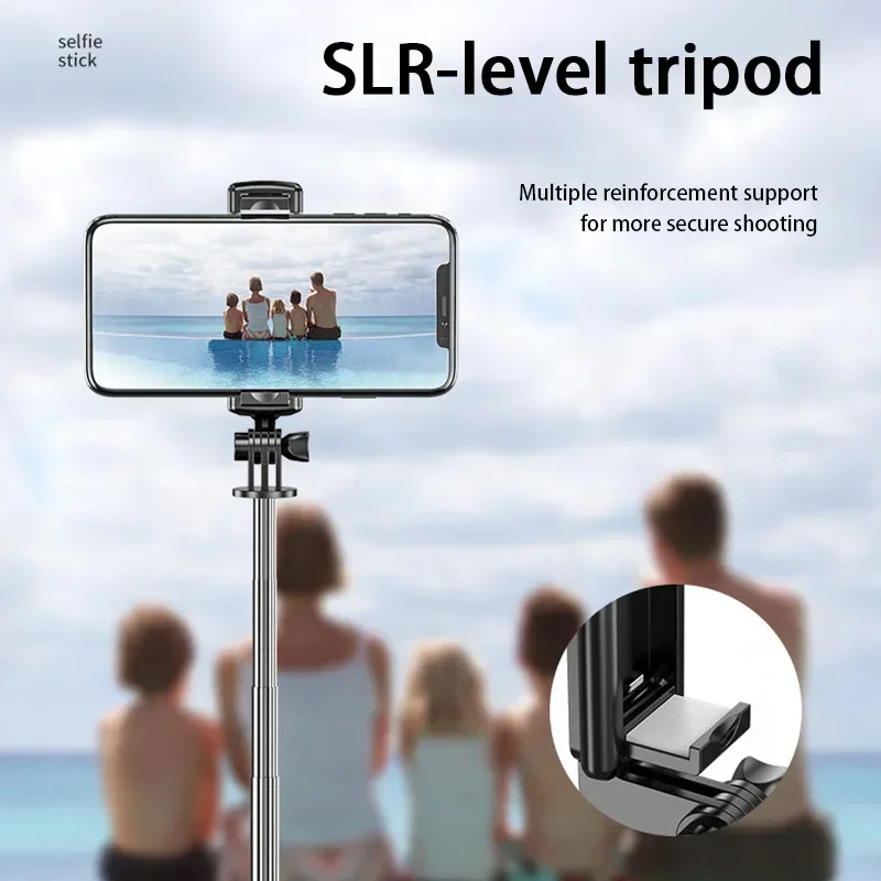 Xiaomi Selfie Stick 70cm Bluetooth Wireless Selfie Stick with Fill Light Tripod Remote Control Retractable Tripod Foldable Live