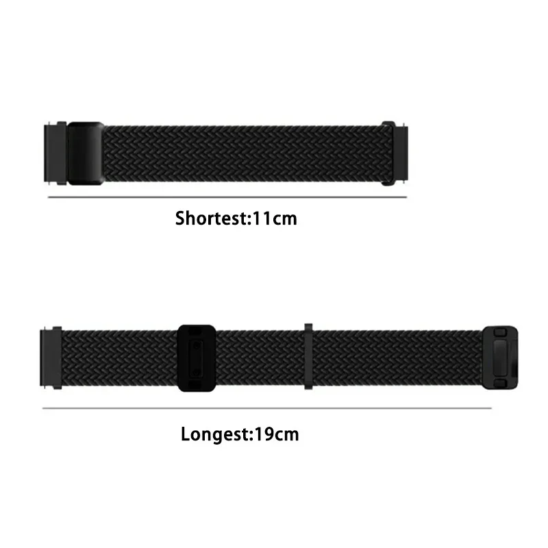 Woven Magnetic Buckle Nylon Wristband Strap