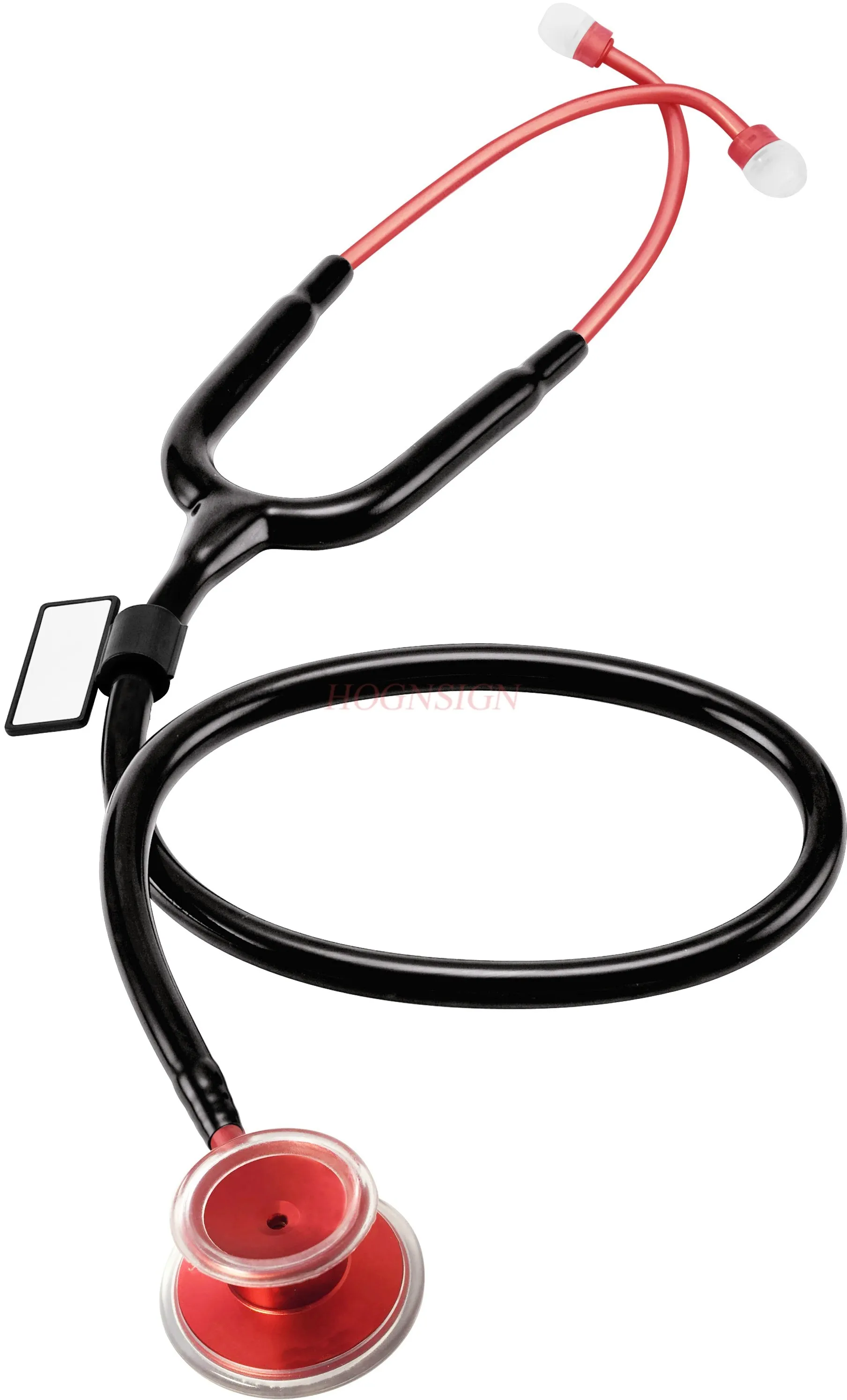 Adult single tube double-sided stethoscope for medical use