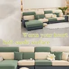 Thicken Elastic Sofa Cover For Living Room Solid Color Furniture Protector Sofa Cushion Cover slipcover Removable Couch Covers 4