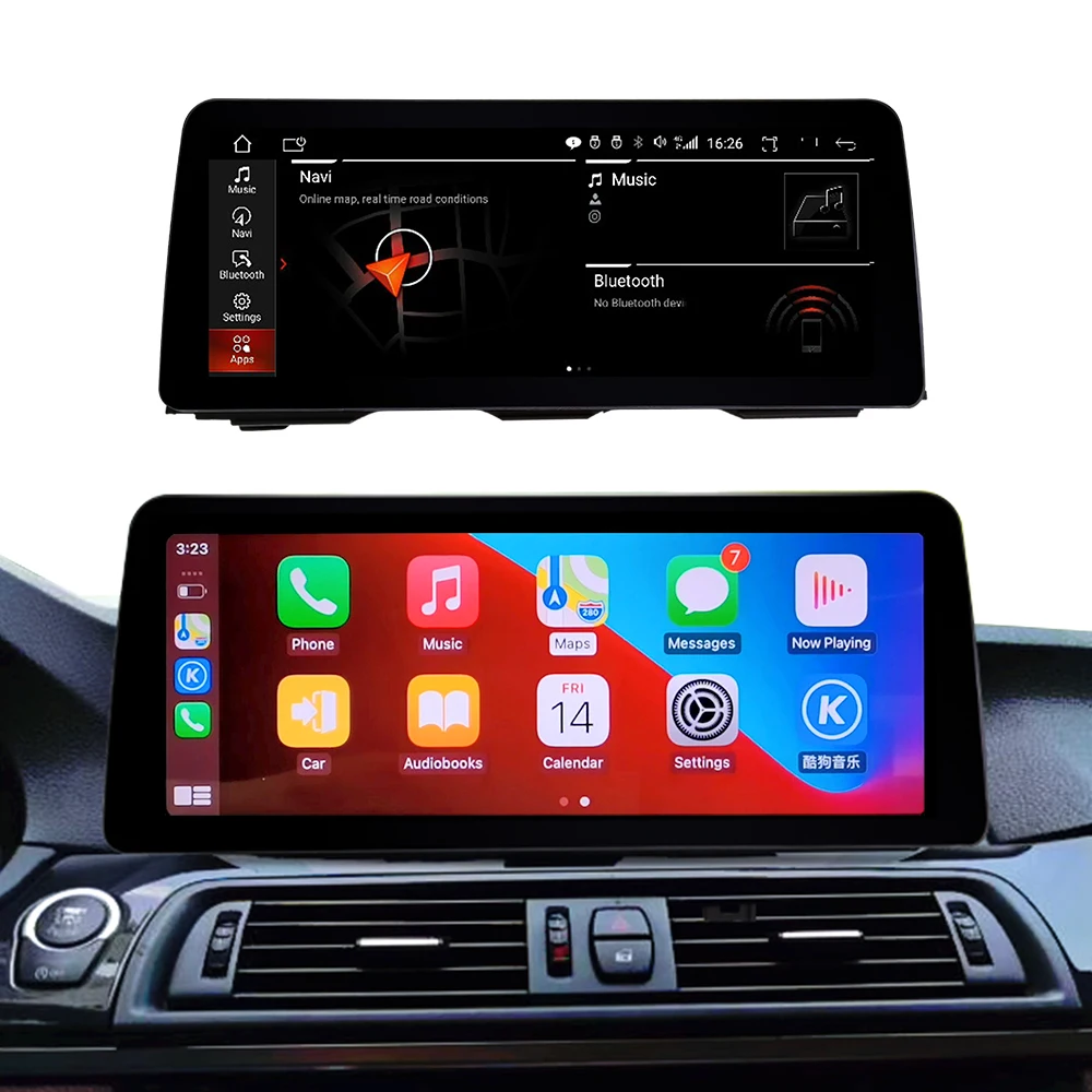 

12.3inch Android 11 car GPS Navigation Multimedia Radio dvd Player for BMW 5 Series F10 F11 2011-2016 CIC/NBT Carplay WIFI 4G