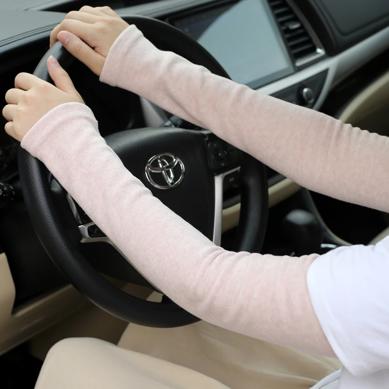 الخريف والشتاء الدافئة أكمام أذرع تبريد سماكة نوع...