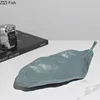 Multicolour Leaves Shape Tray Jewelry Stand Earrings Hanging Board Necklace Decorative Tray Dressing Table Jewelry Display Plate 4