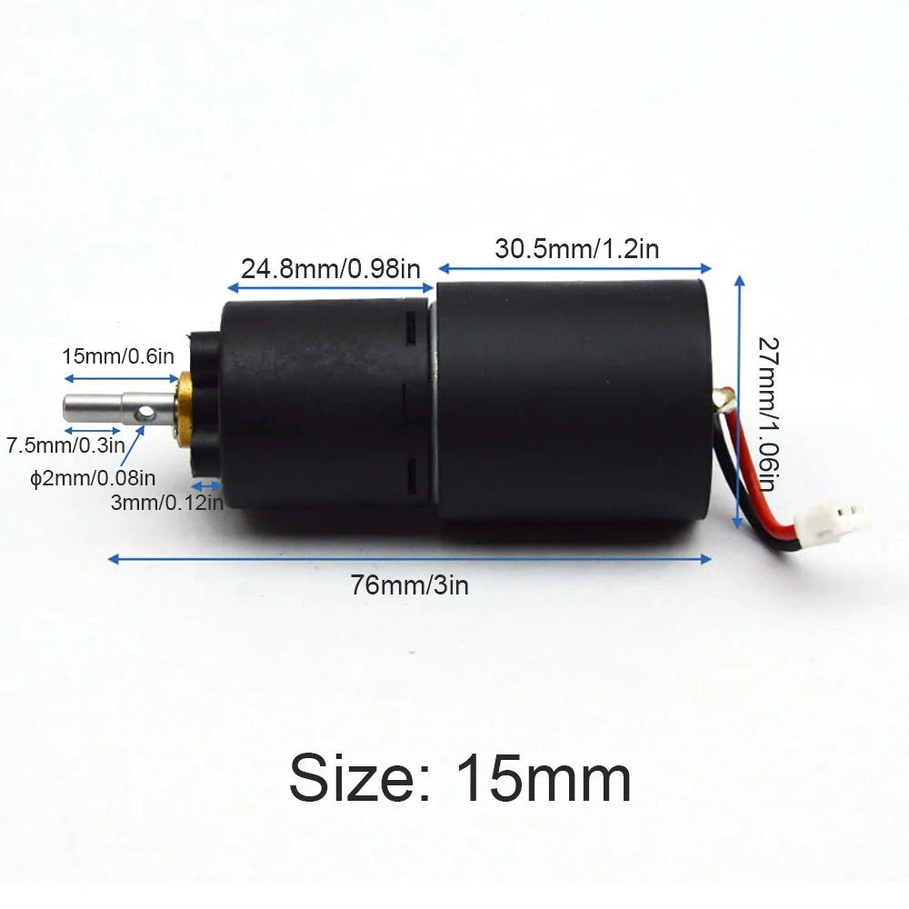 1pc R370 Geared Motor DC3-24V High Torque Multipurpose Reduction Motor for Power Generation Experiment,R370 Geared Motor 2 Sizes
