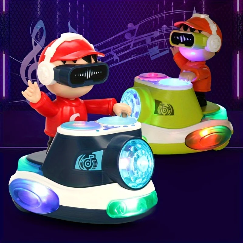 Electronic Interactive Dj Toy For Kids Musical Toys Cute Swing Dancing With Music Led Lights