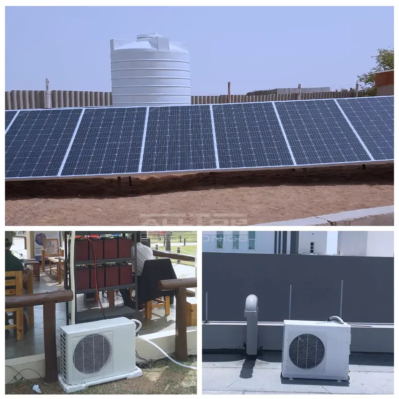 Smart Solar Hybrid Air Conditioner Split PV Direct Inverter Solar Air Conditioning with WIFI 4
