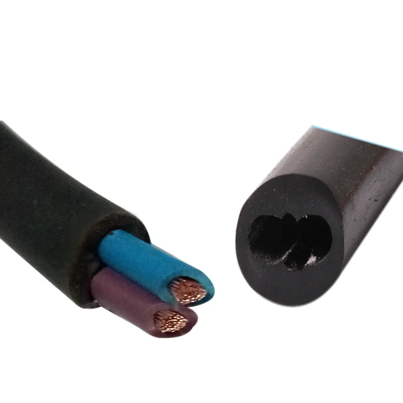 야외 방수 유연한 수중 펌프 케이블, JHS 세미 고무 케이블, 5 m, 20awg, 18awg, 17awg, 15awg, 13awg, 9awg, 2, 3, 4, 5 코어