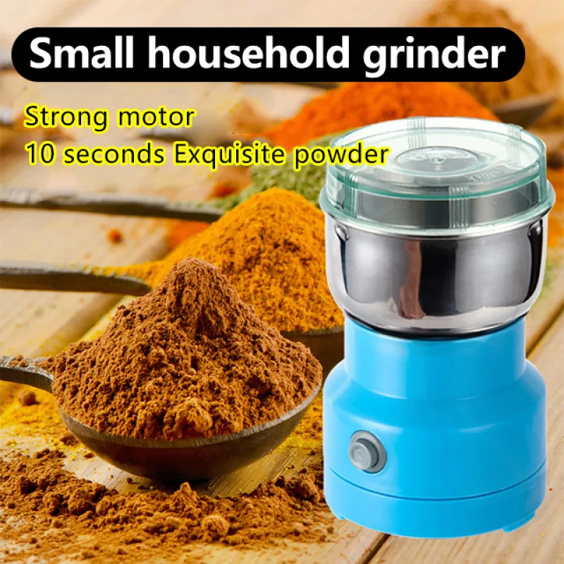 Electric Coffee Grinder Kitchen Cereal Nuts Beans Spices Grains Machine Mini Electric Food Chopper Processor Mixer Blender 1