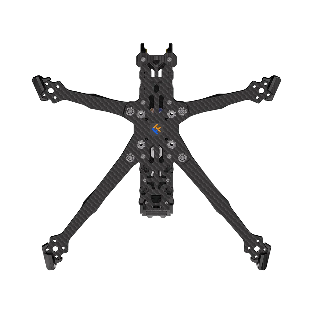 Détail du cadre Volador II VX/VD, structure en carbone léger et robuste pour drone FPV 6 pouces, vue arrière