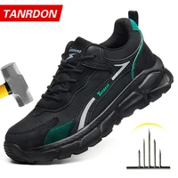 New safety shoes, puncture resistant work shoes, fashionable safety shoes, men's protective shoes, work boots