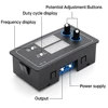 PWM Square Wave Rectangular Wave Signal Generator Driver Module Pulse Frequency Duty Cycle Adjustable DC Frequency Tester 3