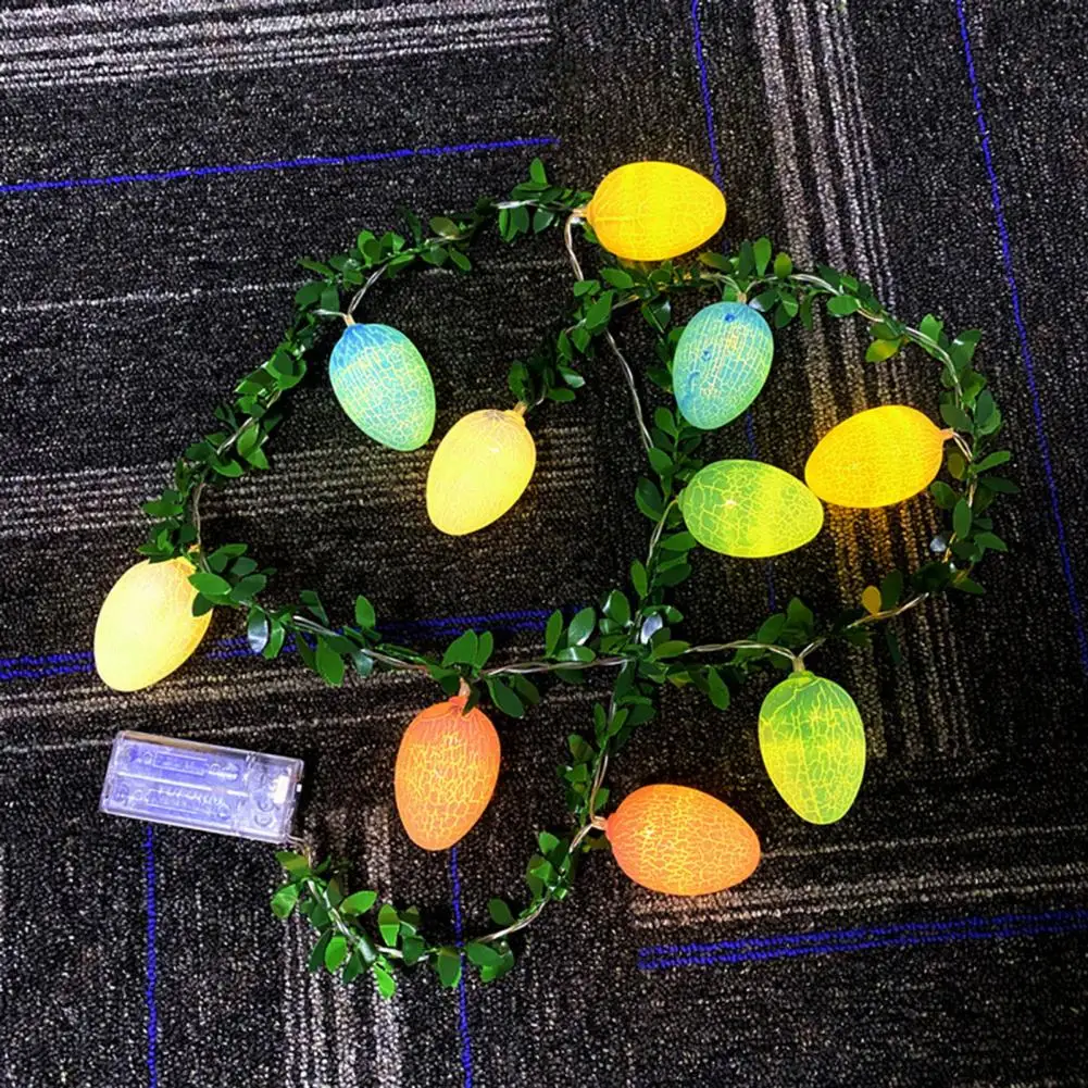 

Easter Egg Lamp Beautiful Extra-Long Realistic Easter Egg LED String Light Fairy Lamp Decoration Party Supplies