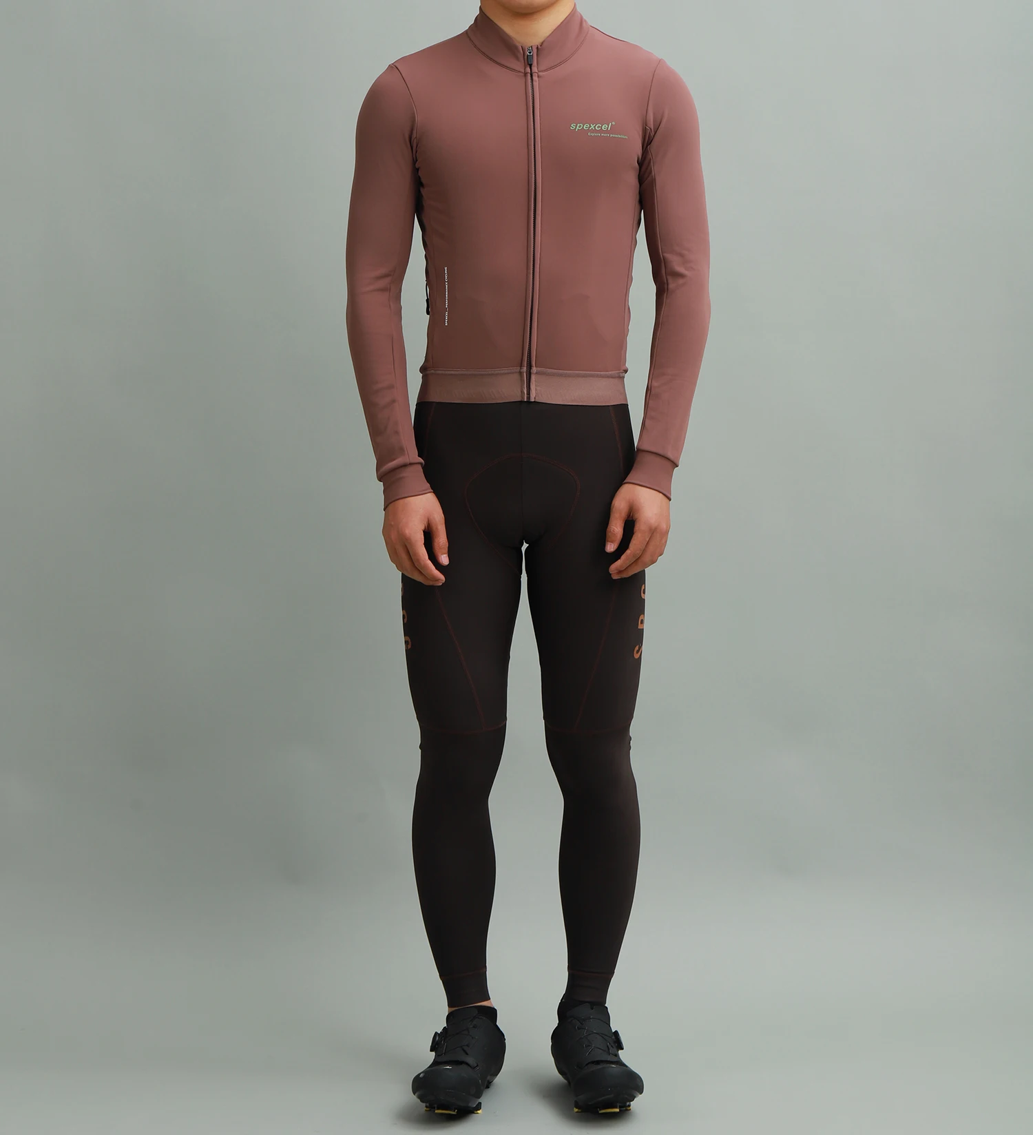 SPEXCEL 2023 Winter PRO AERO 3.0 Thermal Fleece Cycling Jerseys Long sleeve Race Fit Nylon thermal fabric Warm and breathable 4