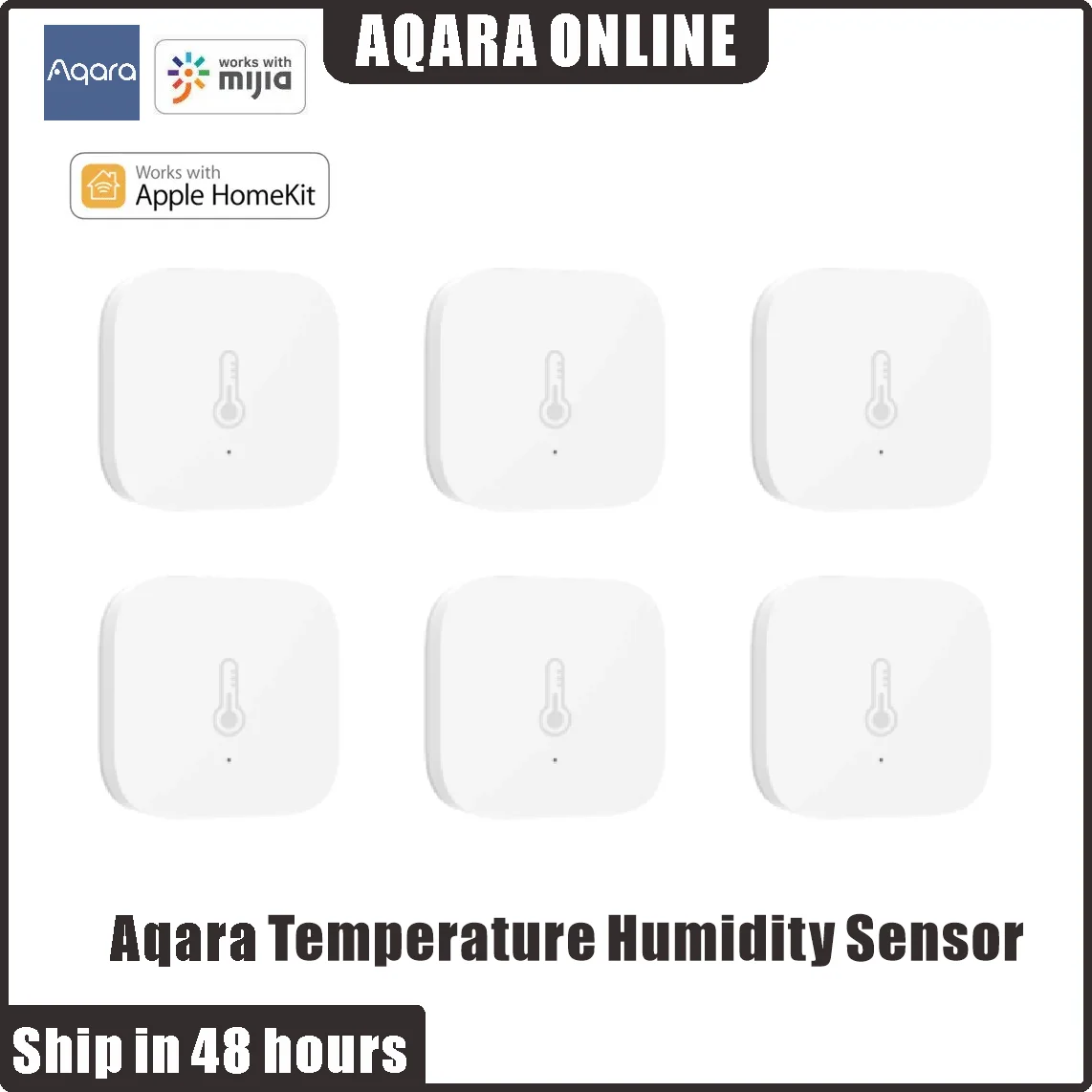 Aqara Smart Air Pressure Temperature Humidity Environment Sensor Work For Xiaomi Home Android IOS APP Control Homekit temperature humidity sensor