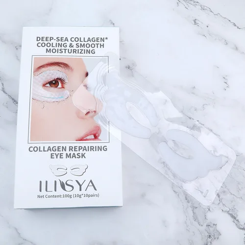 ILISYA 콜라겐 아이 마스크, 주름 방지 레티놀 아이 패치, 수분 보습, 부드러운 크로우 발, 아이 케어, 다크 서클 6