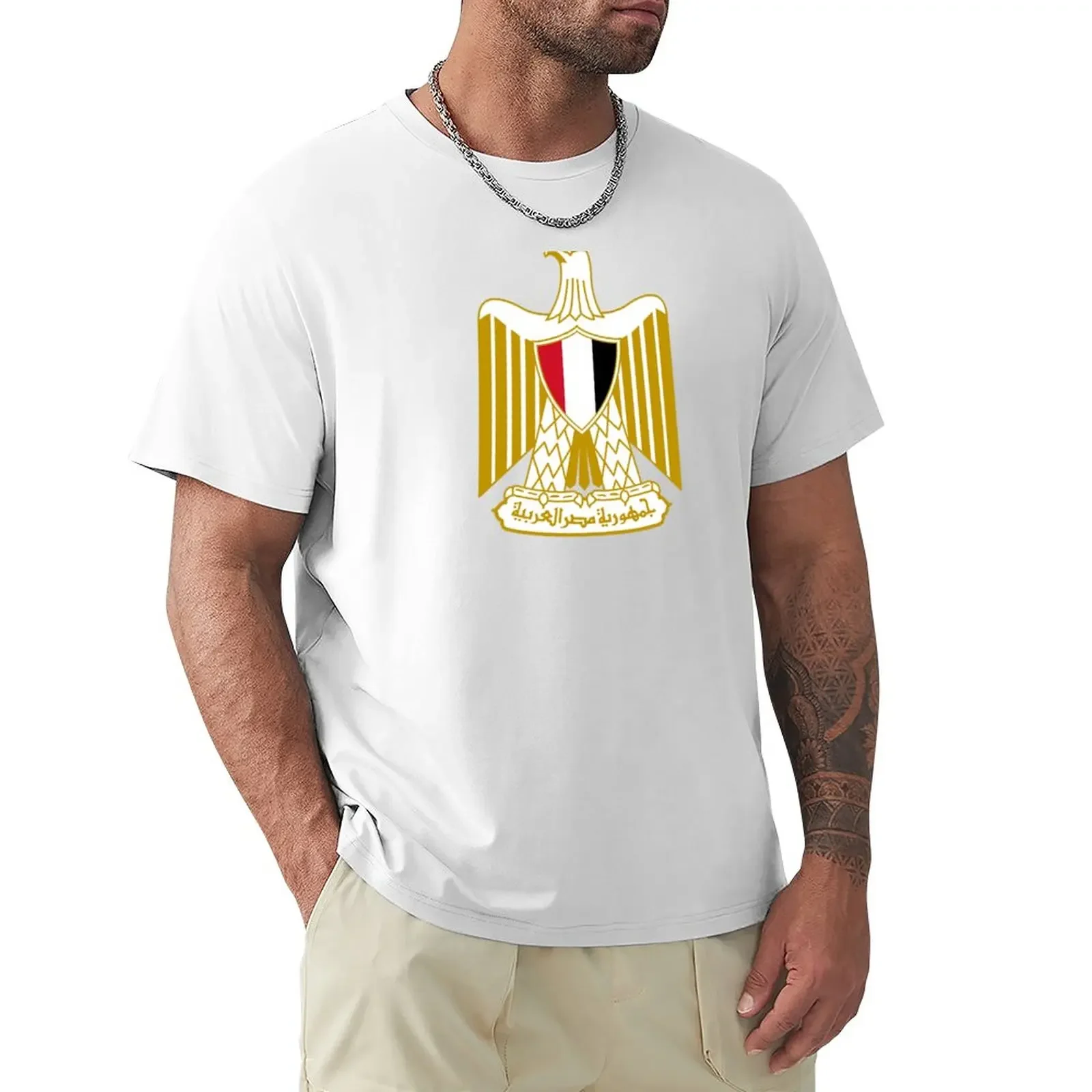 

Egypt coat of arms T-Shirt plus sizes summer top mens clothes