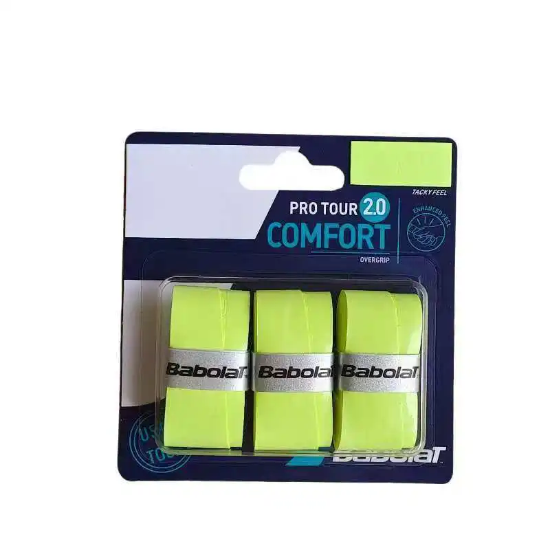 Babolat Original Tennis Rackets Overgrips tennis overgrip tennis accessories racket grip sticky overgrip racket grip tape racket overgrip tennis racket tape 3 pcs Sticky Non-slip Padel Racket Overgrips Badminton Tennis Beach Racket Sweatband