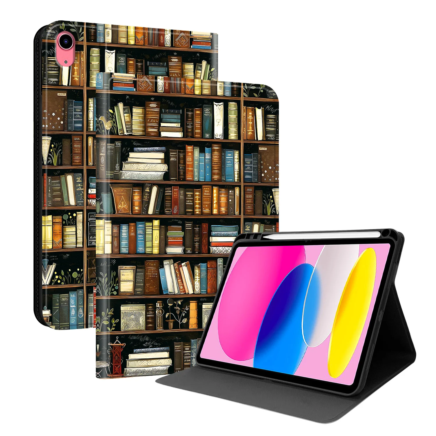 Universal Tablet Case with Pencil Holder and Protector Cover