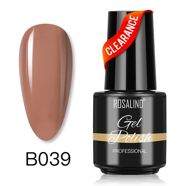 ROSALIND Nail Gel Polish Glitter Series Gel Varnishes All For Manicure Soak Off UV Lamp Nails Art Semi Permanent Gel Polish SLA-B039