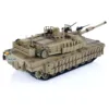 Gift Tongde Panzer 1/16 Abrams M1A2 RC Infrared Battle BB Tank SEP TUSK II Electric Tanks Ready to Run Vehicle Car Model TH23305 4