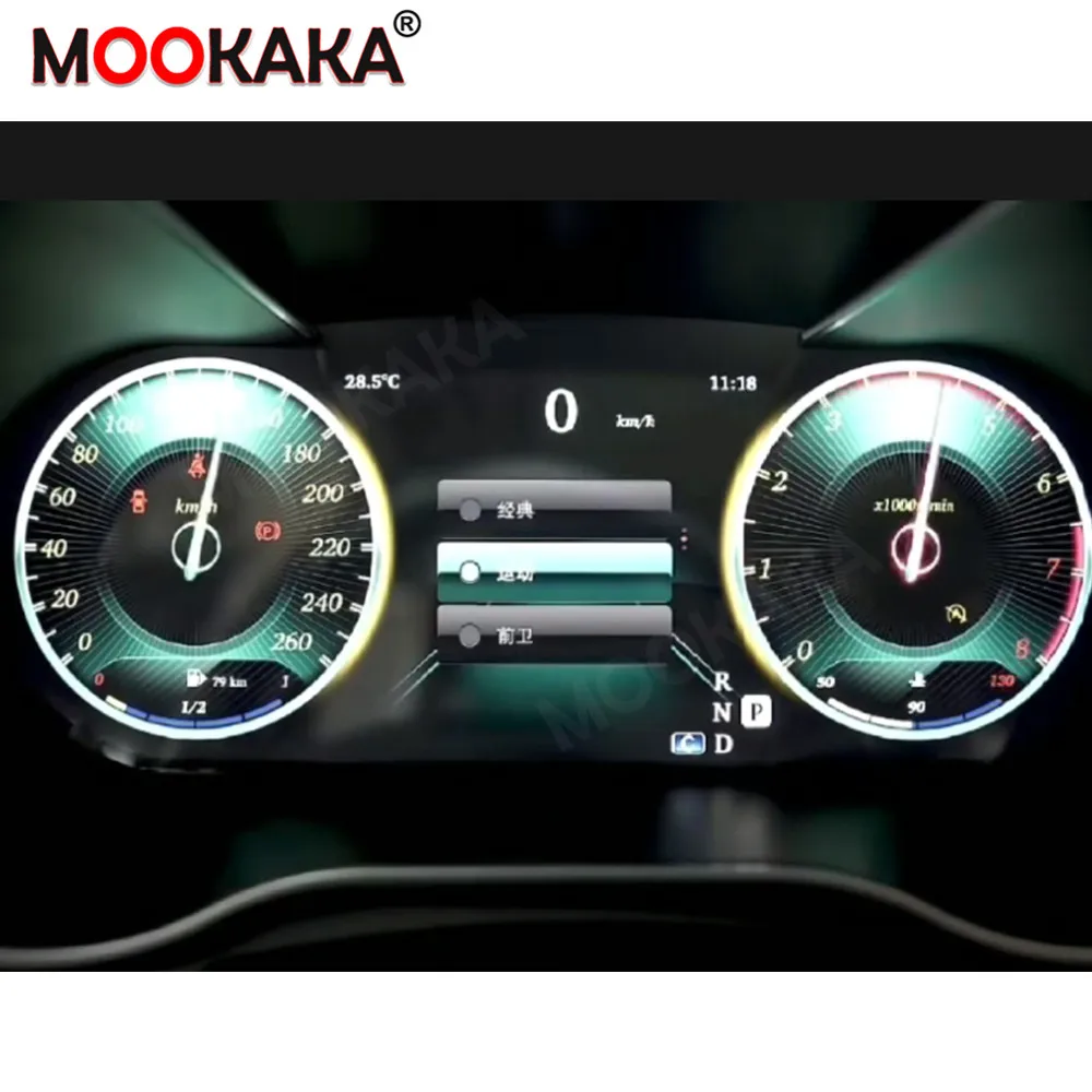 

Digital Dashboard Panel For Mercedes Benz GLA GLA Class Virtual Instrument Cluster Cockpit LCD Speedometer Multimedia GPS