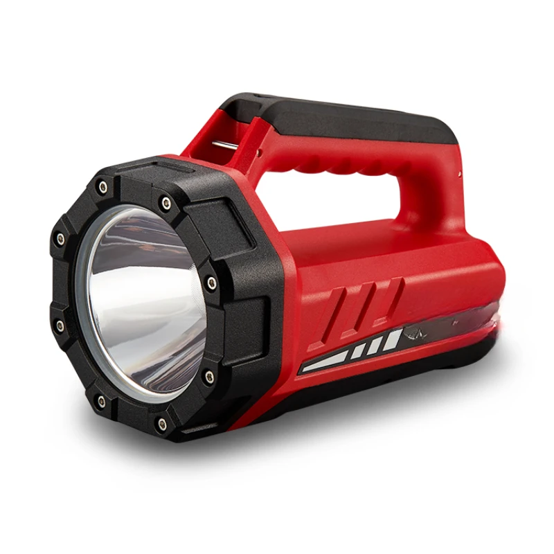 

Inspector outdoor glare flashlight rechargeable super bright long shot portable searchlight torch camp light