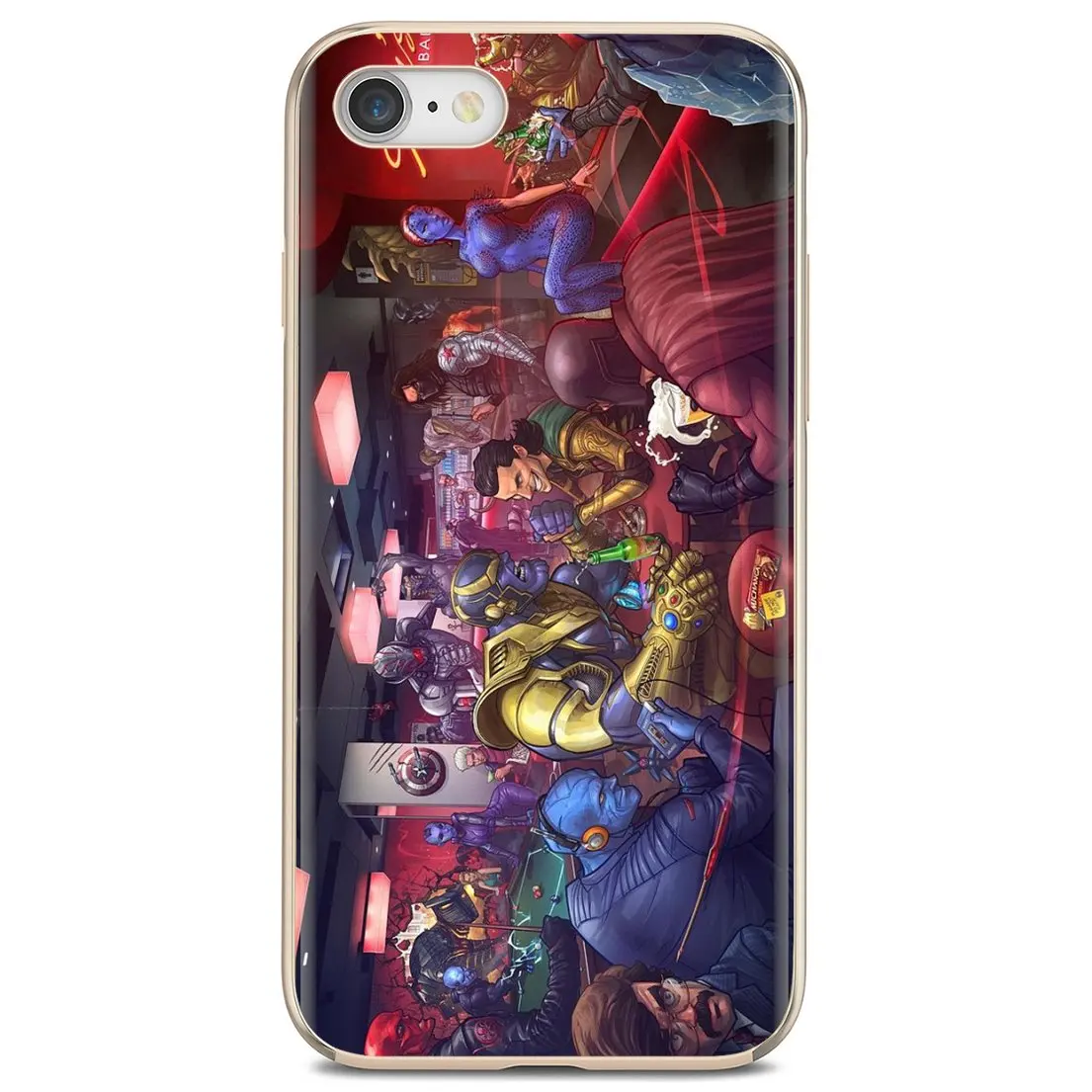 Silicone Skin Cover Avengers marvel concept art Toys Thanos For Meizu M6 M5 M6S M5S M2 M3 M3S NOTE MX6 M6t 6 5 Pro Plus U20 cases for meizu Cases For Meizu