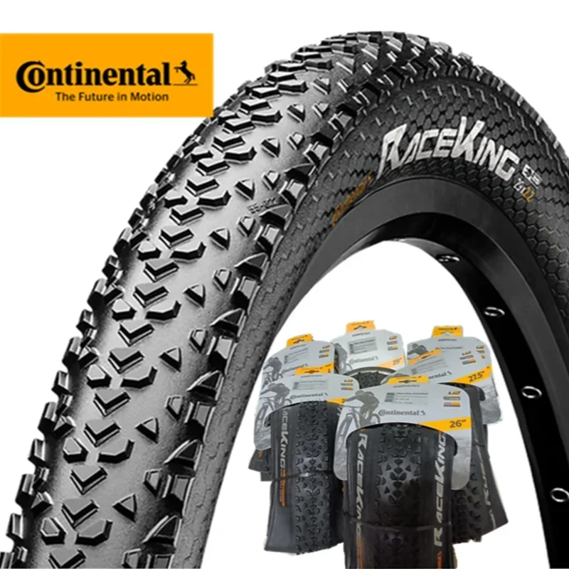 

Continental 26 27.5 29 2.0 2.2 MTB Tire Race King Bicycle Tire Anti Puncture 180TPI Folding Tire Tyre Mountain Bike Tyre X-king