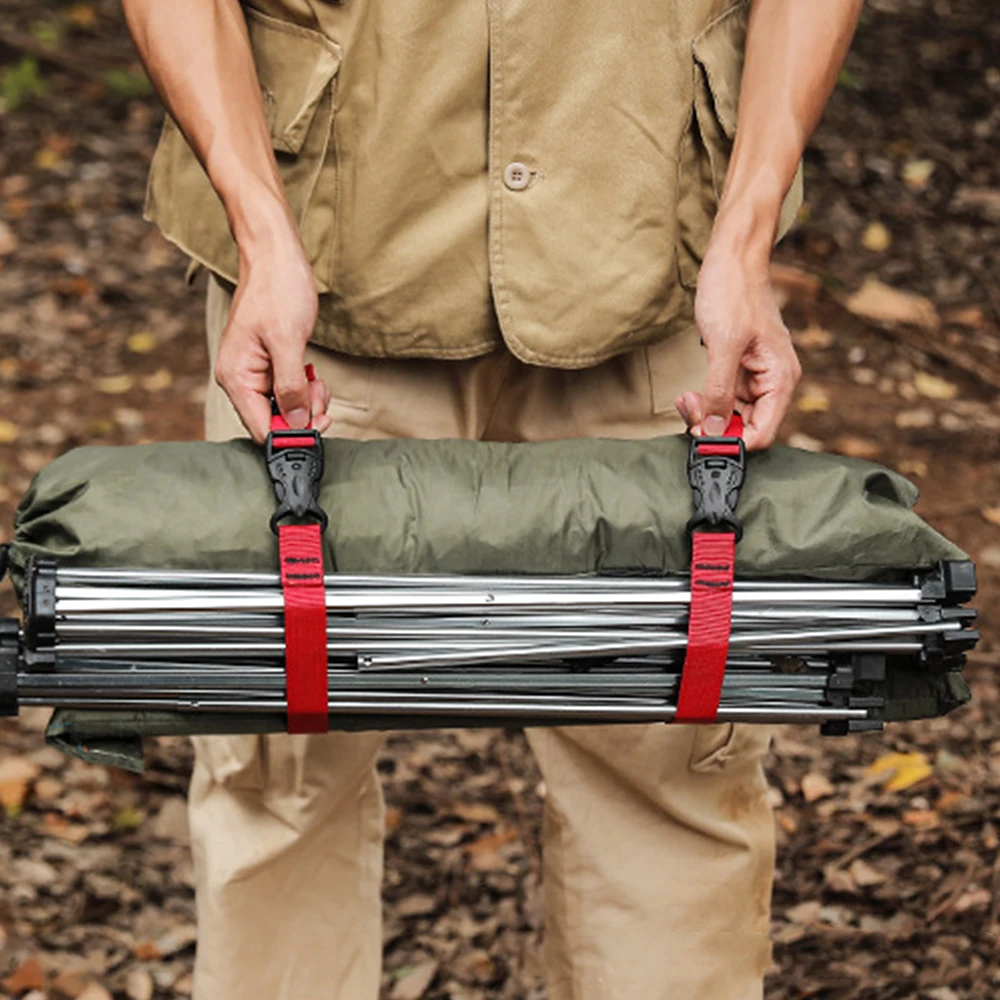 2PC Nylon Cargo Strap Recyclable Tied Luggage Fastener Ropes with