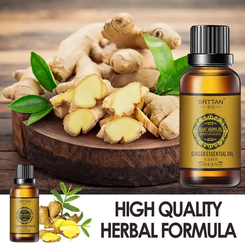 Ginger Oil Essential Organic Ginger Plant Oil For Soap 100 Pure Steam Distilled Therapeutic Graded Plant Therapy Essential Oils - Image 5