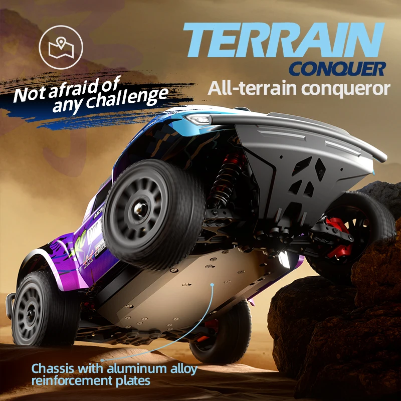 JJRC Q130C 브러시리스 고속 RC 자동차 드리프트 픽업 오프로드 장난감 2.4G 풀 스케일 4WD 모델 자동차 성인 어린이 장난감 생일 선물