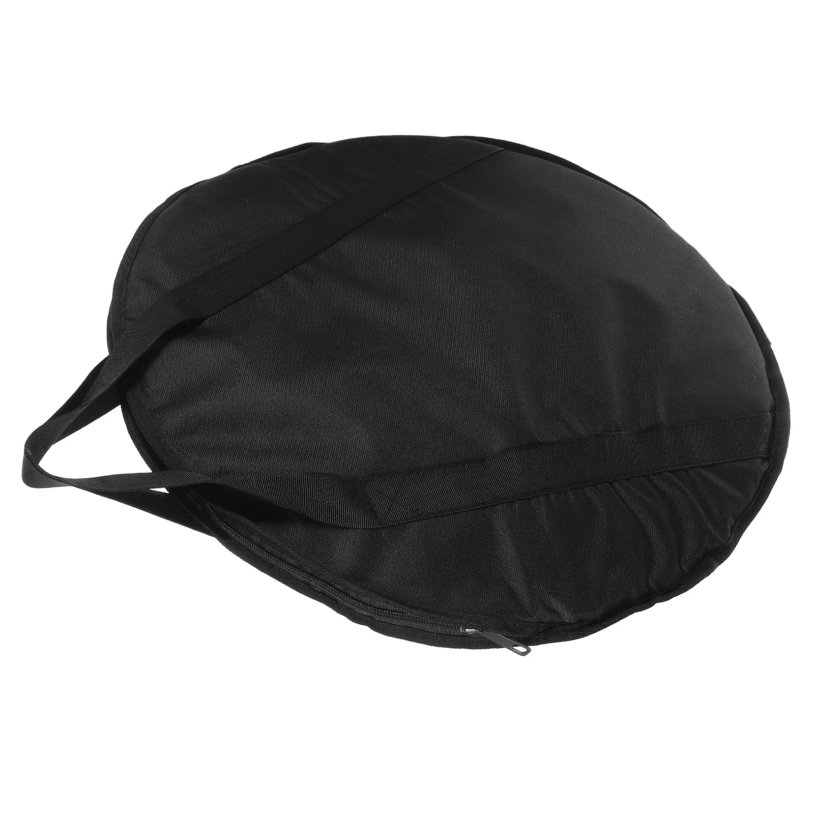 

Round Storage Bag Backpack Instrument Cymbal Cotton Tote Oxford Cloth Supply Hand Travel