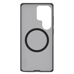 NILLKIN Super Frosted Shield Pro Magnetic Case - Anti - Scratch Matte Cover with Soft TPU Edges - Galaxy S26 Ultra (Transparent Black)