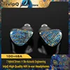 ivipQ-Q09 Phoenixia Sound Balance in Ear HiFi Earphone 1DD+6BA Dynamic Extremely Musical IEMs 4.4mm 2pin Cable, for Musicians 3