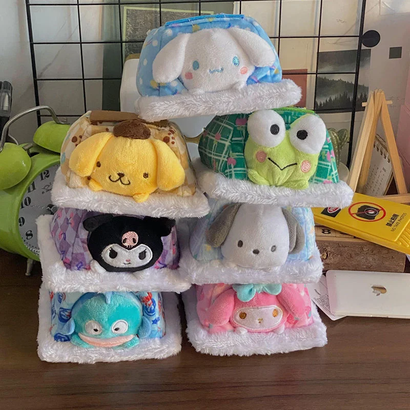 

Милая Sanrioed аниме мультяшная серия mymelody Kuromi Cinnamoroll Милая Модная креативная Стильная Мягкая Плюшевая Кукла