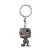 FUNKO POP Jurassic World Keychain Creative Blue Model Children Festival Collection Backpack Pendant Christmas Gift Doll Keychain 3