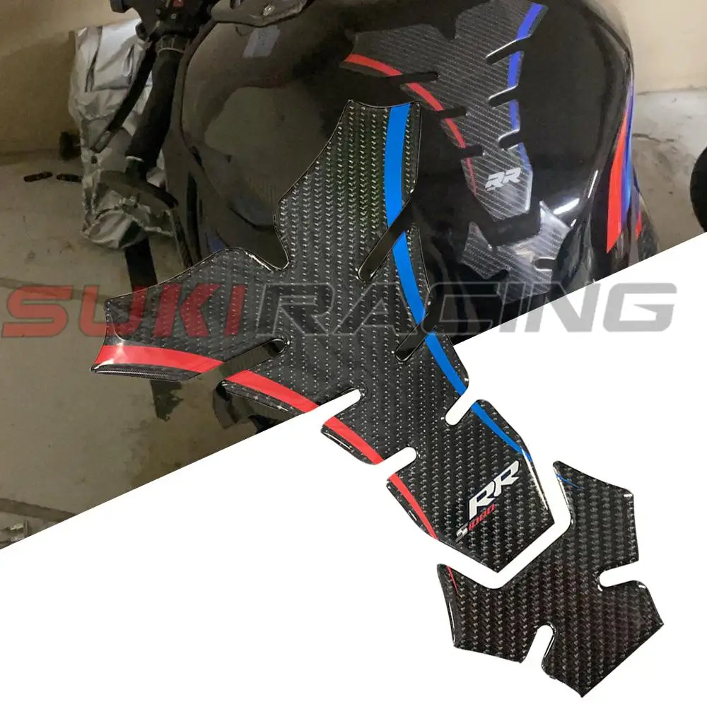 

3D наклейка для BMW S1000RR 2019 2020 2021, защитная крышка для бака газового топлива и масла