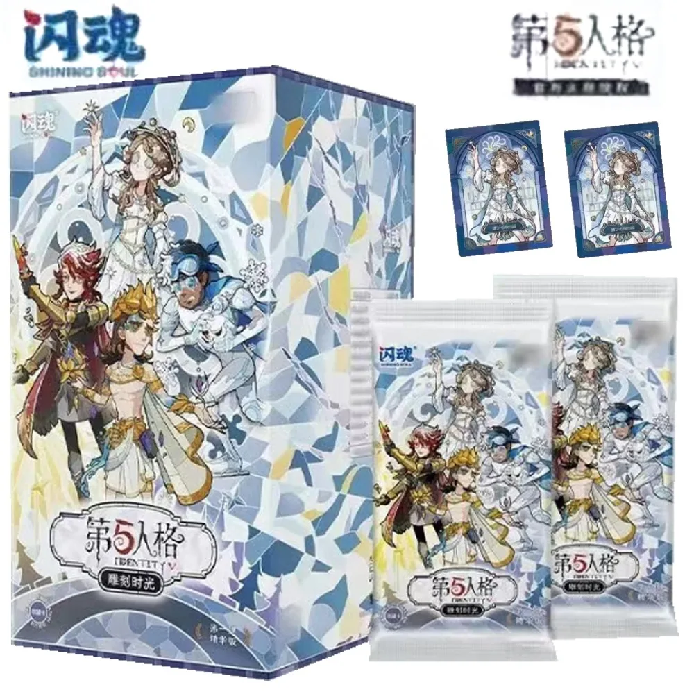 Identity V Collection Card For Children The Fifth Personality Enigma Mirror Character PR Box Rare Card Family Table Toys Gifts