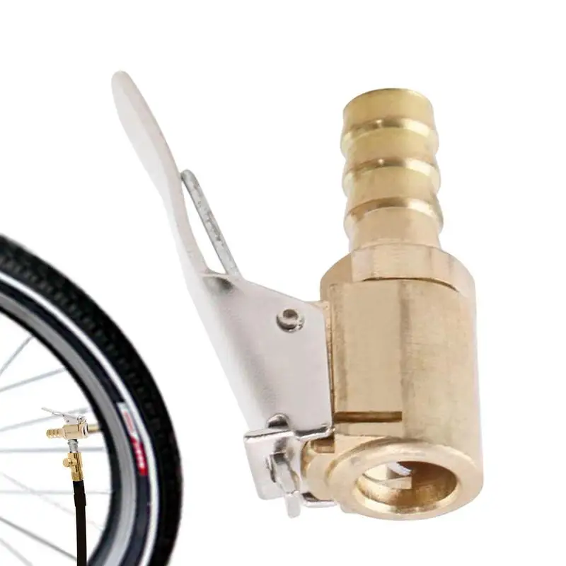 Bike Pump Adapter Tire Inflator Pump Hose Adapter Air Compressor Tire