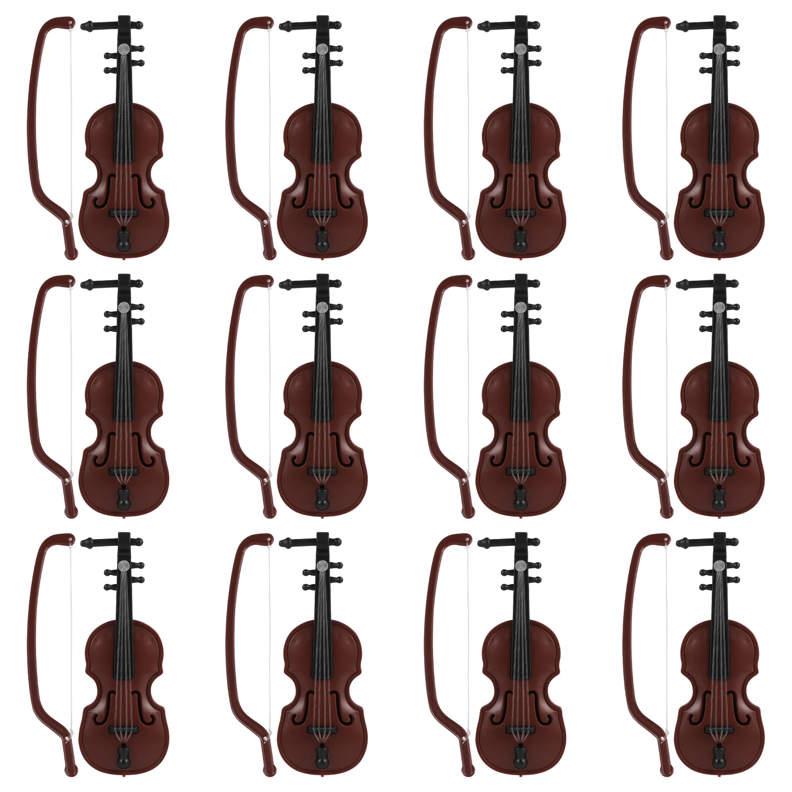 

Violin Mini Model Tiny Miniature Ornament Musical Crafts Instrument Decor Diy Violins Simulationdollhouse Plays That Worlds