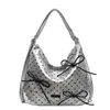 Korean Version of Polka Dot Bow Backpack Women's 2024 New Fashion Trend Multi-purpose Backpack 5