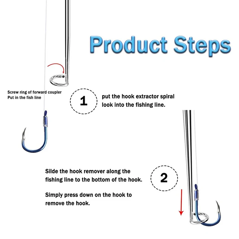Décrocheur d'hameçons en acier inoxydable - Outil portable détacheur hameçon pêche durable