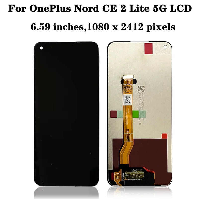 6.59 IPS LCD Display Touch Screen with Frame Replacement