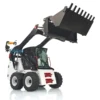 LESU 1/14 Metal Aoue-Lt5H Skid-Steer Hydraulic RC Loader DIY Remote Control Truck Mini Cars Model Toys for Boys Gifts TH20001 2