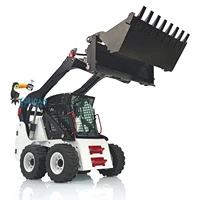LESU 1/14 Metal Aoue-Lt5H Skid-Steer Hydraulic RC Loader DIY Remote Control Truck Mini Cars Model Toys for Boys Gifts TH20001 2