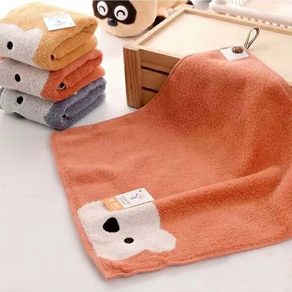 Bath Towel Baby Towel Soft Comfortable Cartoon Bear Kids Newborn Baby Face Towel Handkerchief Saliva Towels Wipe Towels