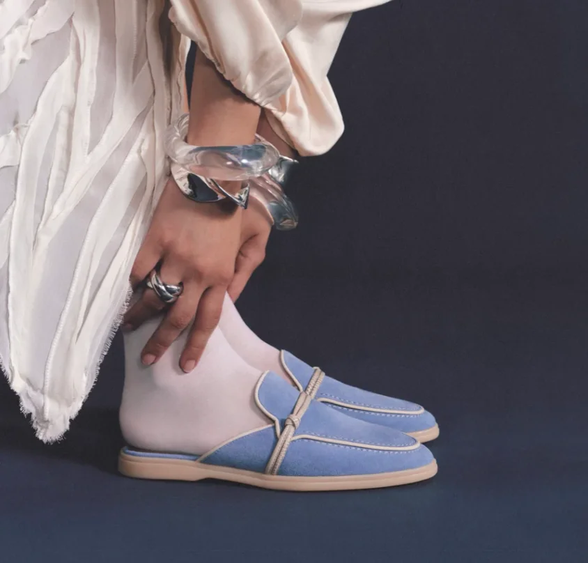 مصمم فاخر الشرق الأوسط شرابة الجلد المدبوغ أحذية ج...