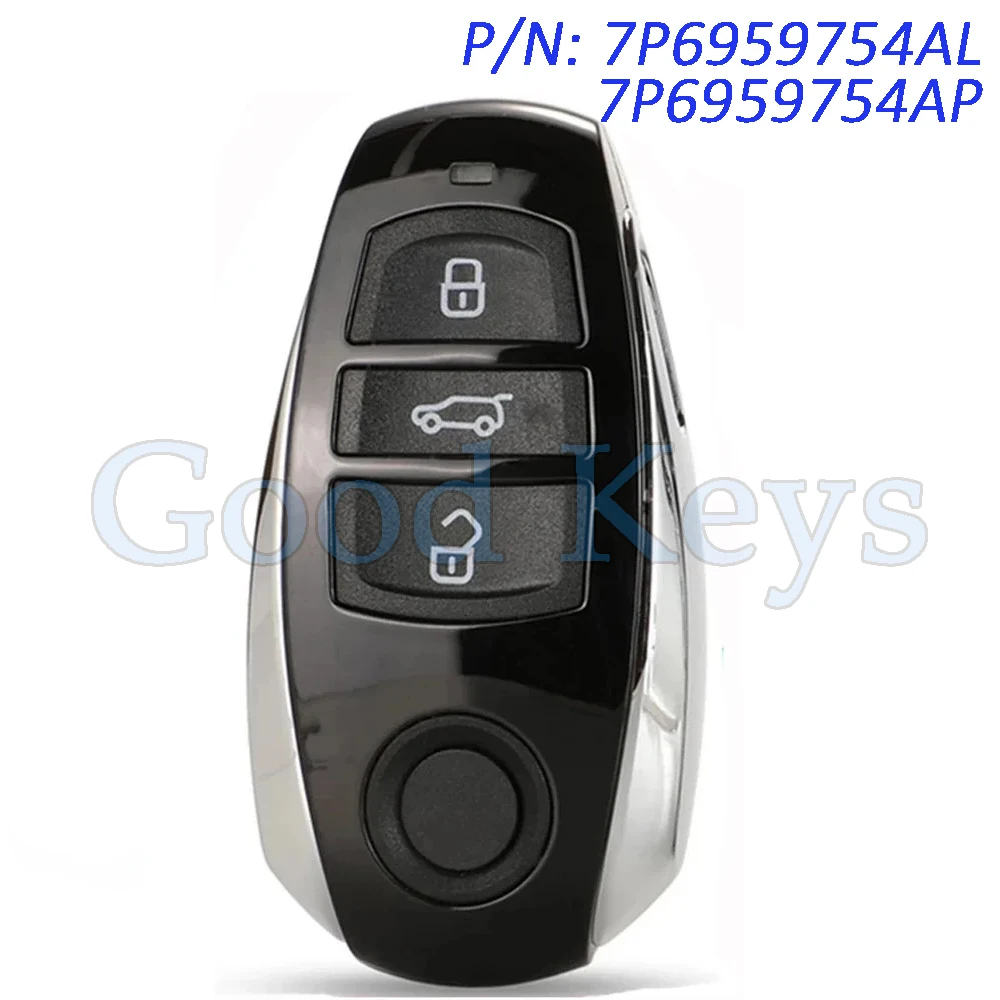 KEYECU 7P6959754AP 7P6959754AL Smart Remote Key Fob for Volkswagen VW Touareg 2010-2015 car remote key