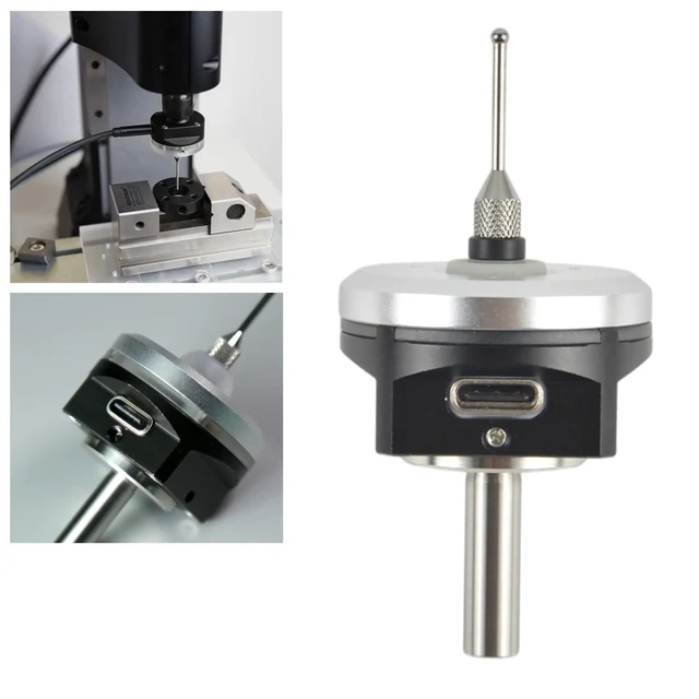 CNC machining latest V6 anti-roll 3D Touch Probe edge finder to find the center desktop CNC probe compatible with mach3 and grbl 2